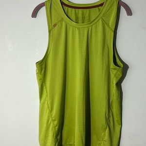 RHONE Lime Green Tank Top